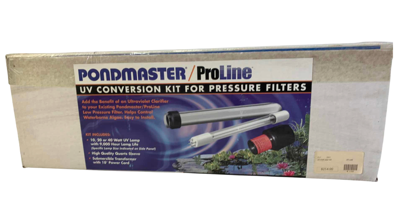 View 1 of PONDMASTER PROLINE UV CONVERSION KIT FOR PRESSURE FILTER FILTERS