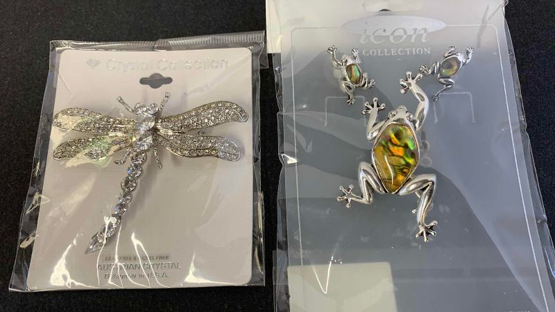 View 2 of $64 RHINESTONE ANIMAL JEWELRY