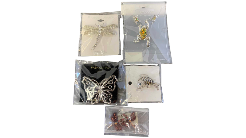 View 1 of $64 RHINESTONE ANIMAL JEWELRY