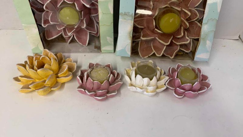 View 3 of FLOATING WATERLILY VOTIVE CANDLES