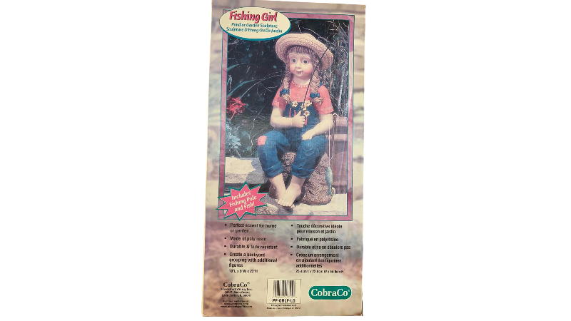 View 1 of FISHING GIRL SCULPTURE