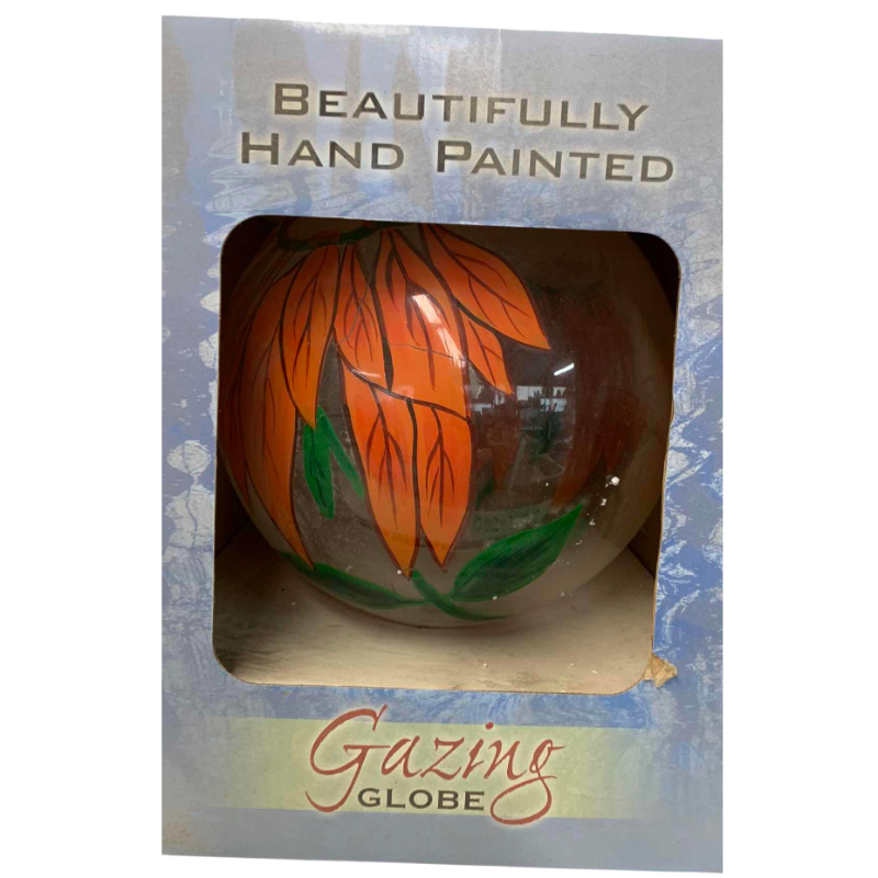 View 1 of HAND PAINTED GAZING GLOBE