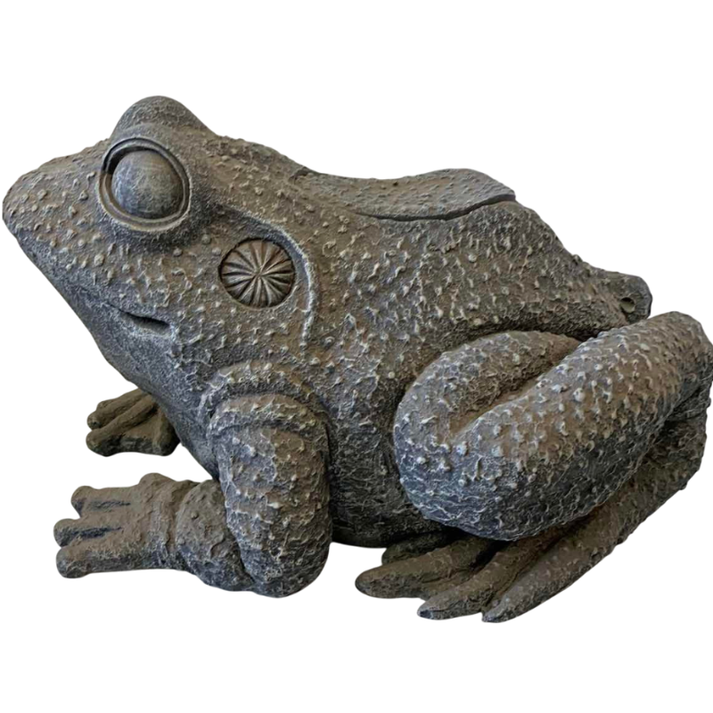 View 1 of RESIN FROG PLANTER 17” X 11”
