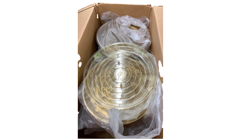View 1 of CASE OF GARDEN PLANT SAUCERS 10”