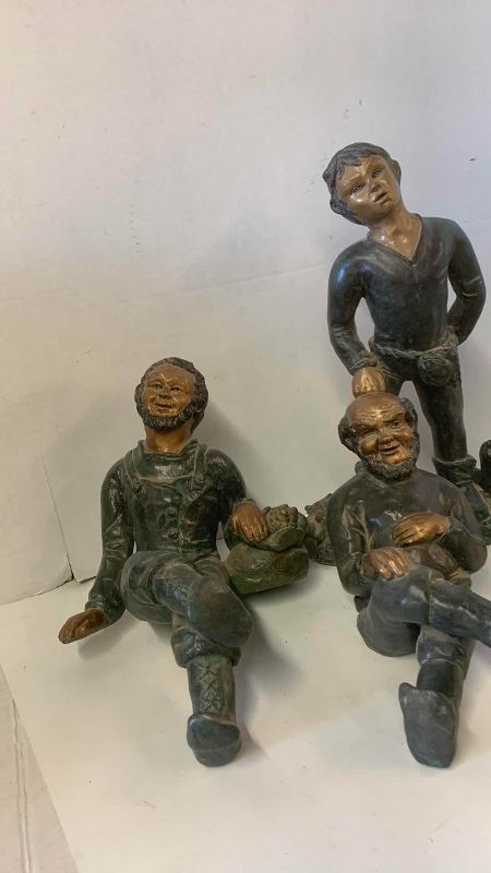 View 2 of FOUR RESIN FIGURES TALLEST IS 16”
