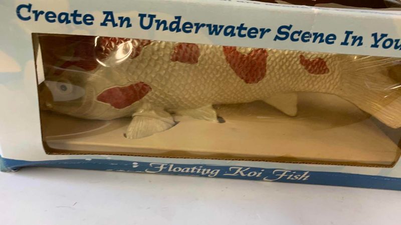 View 3 of FOUR FLOATING KOI FISH