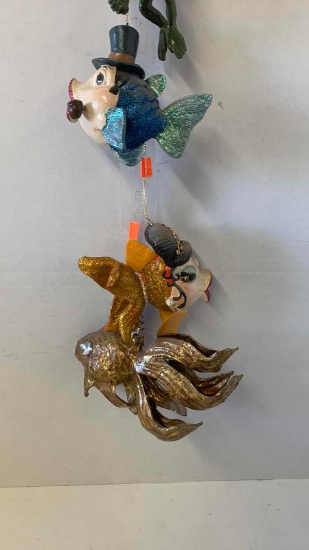 View 3 of FISH ORNAMENTS
