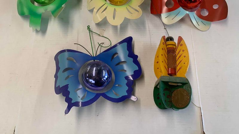 View 3 of FIVE GARDEN INSPIRED HANGING DECORATIONS