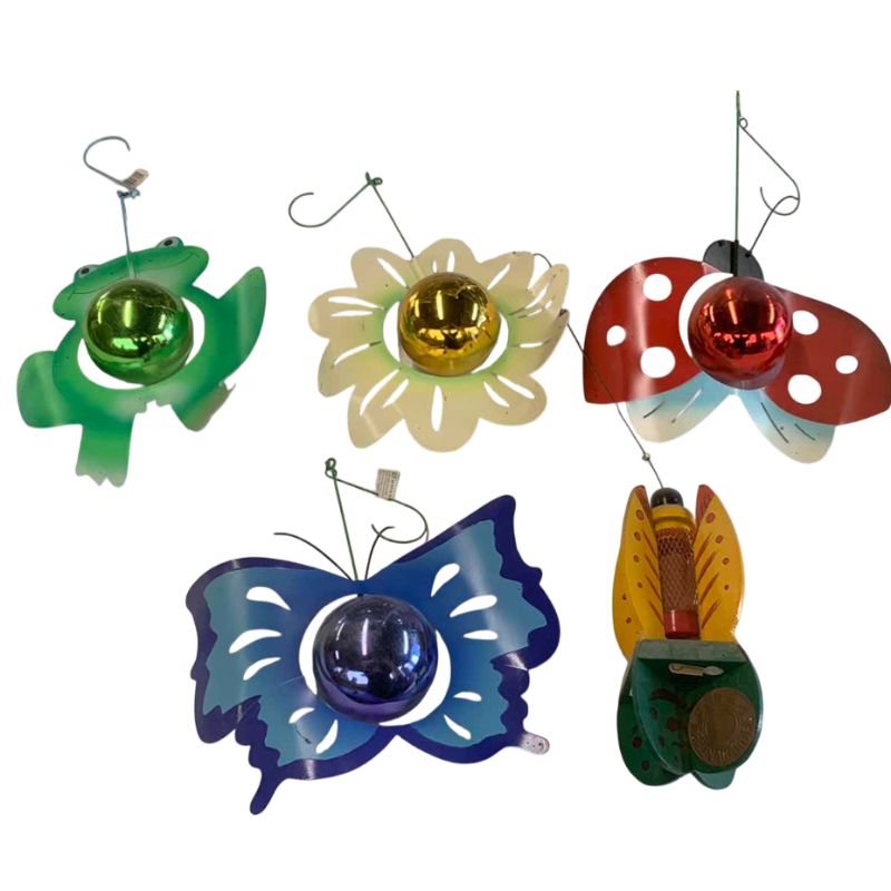View 1 of FIVE GARDEN INSPIRED HANGING DECORATIONS