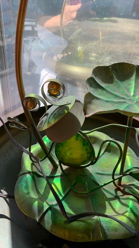 View 2 of FROG FOUNTAIN 16”