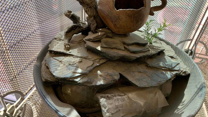 View 2 of STONE WATER FOUNTAIN 12"
