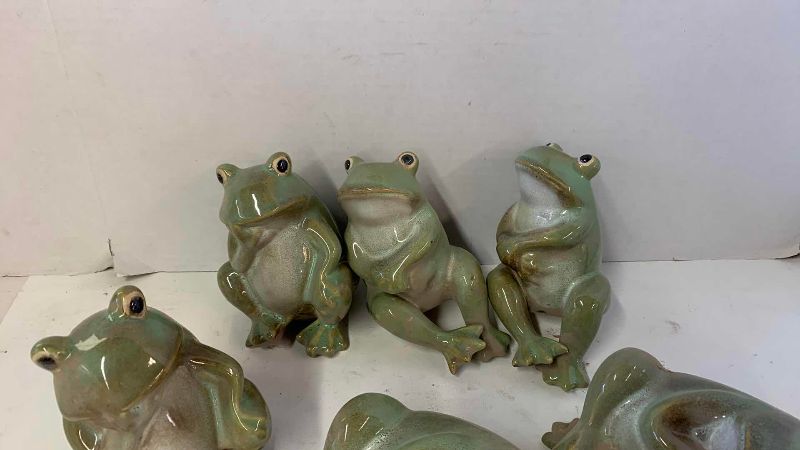 View 3 of CERAMIC FROGS 6"
