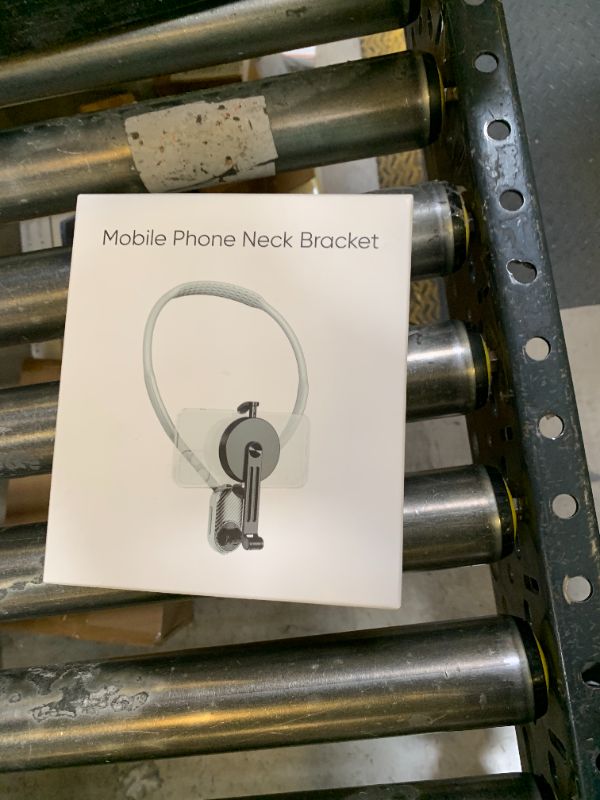 Photo 1 of Woqucute Magnetic Neck Mount for Phones, Neck Phone Holder for Vlog Video Recording Filming, Hands Free Phone Chest Mount for iPhone 15 14 13 12 Series Android Phones, Grey