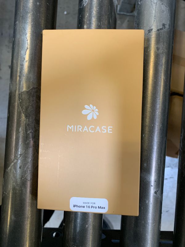 Photo 1 of Miracase for iPhone 16 Pro Max Case 6.9'', [Bubble Free] Full-Body Bumper Phone case with Built-in Full Glass Screen&Camera Control, Compatible with MagSafe,Drop Proof 16 Pro Max Cover,Black