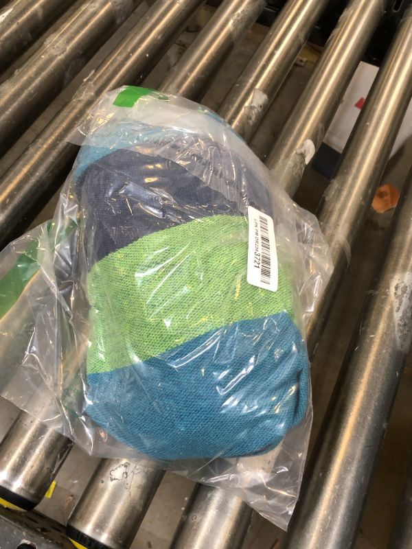 Photo 1 of Portable Cotton Hammock, Suitable for Hanging Durable hammocks, Perfect for Camping Outdoor/Indoor Backyard, with Hanging Ropes and Carrying Bags (Blue, Medium)