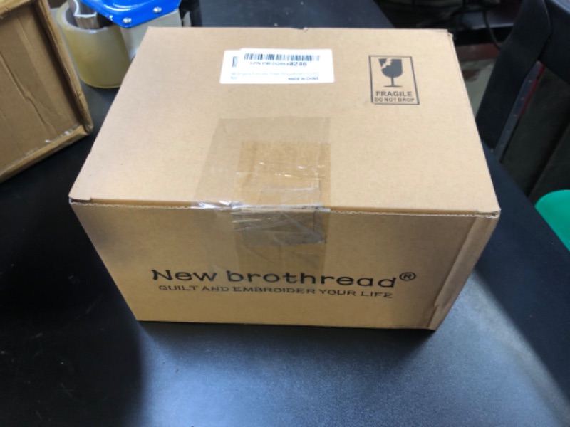 Photo 1 of New brothread 40 Brother Colors 500m Each Embroidery Machine Thread with Clear Plastic Storage Box for Embroidery Sewing Machine