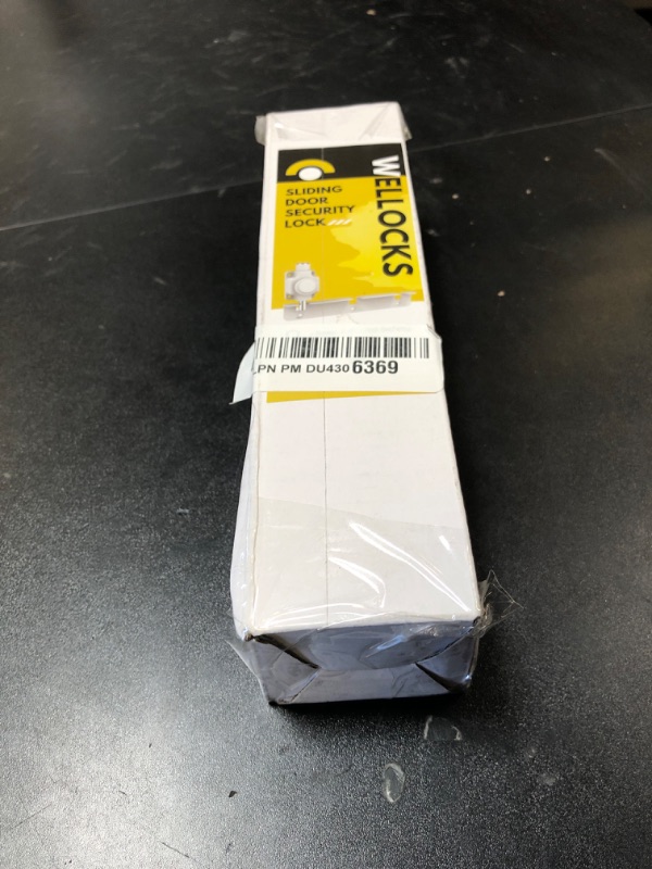 Photo 1 of WELLOCKS Sliding Door Lock Child Safety Lock 3 Positions for Sliding Door and Window Top or Bottom Rails for Backyards, Balconies, Apartments(White)