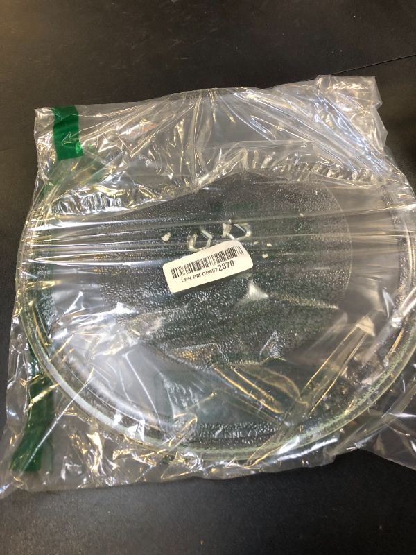 Photo 1 of 12" Microwave Replacement Turntables, Microwave Glass Plate Compatible with Replacement Part of W11367904/ W10337247/ AP6892124/ W11335034/ WPW10337247 etc – Dishwasher Safe PLATE ONLY 