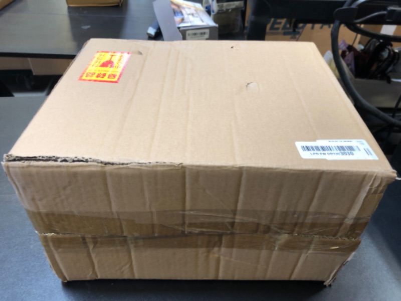 Photo 1 of Meicloud Magazine Rack - Clear Acrylic Magazine Holder, Acrylic Newspaper Stand Organizer with handles, Modern Lucite Magazine and Book Basket Box for Bathroom, Bedroom, Living Room and Office