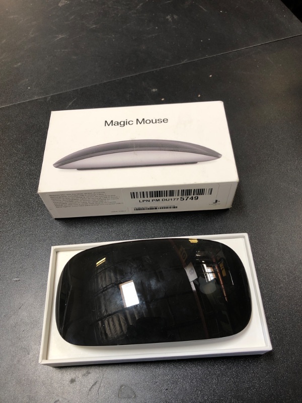 Photo 1 of Apple Magic Mouse - Black Multi-Touch Surface ???????
