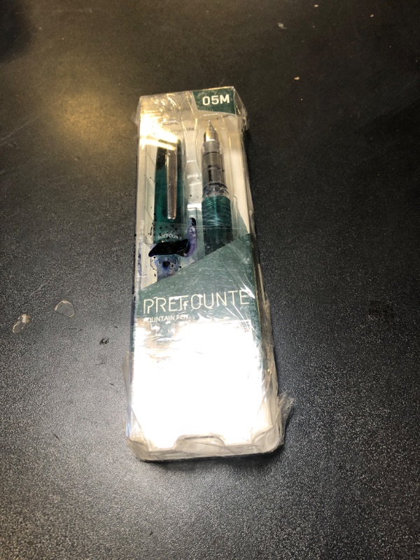 Photo 1 of PLATINUM, Fountain Pen - PREFOUNTE (Dark Emerald, 5M) LEAKING