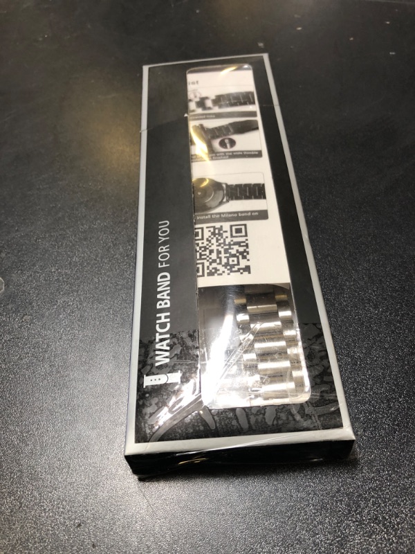 Photo 1 of Compatible with Samsung Galaxy Watch 7 6 5 4 FE Band Pro Classic Active 2 40mm 44mm 43mm 47mm 45mm 42mm 46mm 20mm Galaxy Watch 3 Band 41mm Men Women Metal Elegant Casual Business Stainless Steel