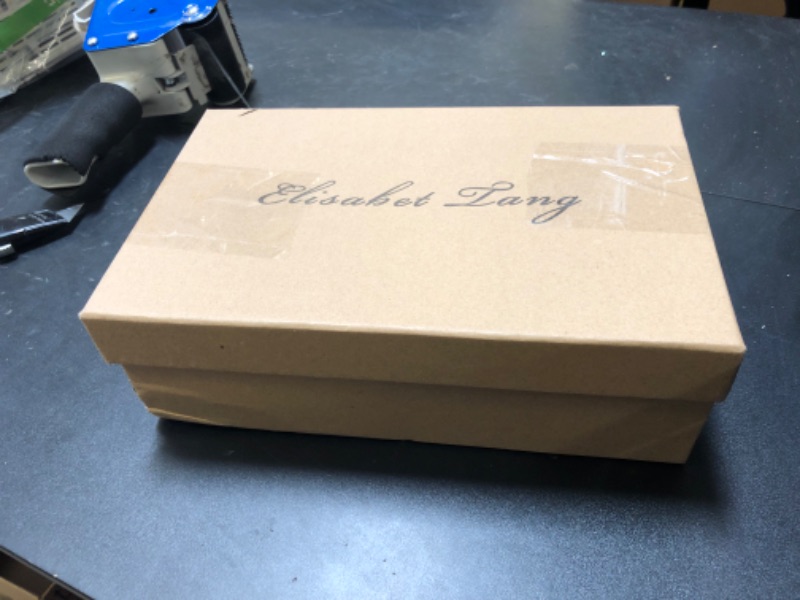 Photo 1 of Elisabet Tang Women's Kitten Heel Slingback Low Pumps 3 Inches Stiletto Pointed Closed Toe Elegant Dressy Bridal Wedding Party Shoes Burgundy/Red 7.5