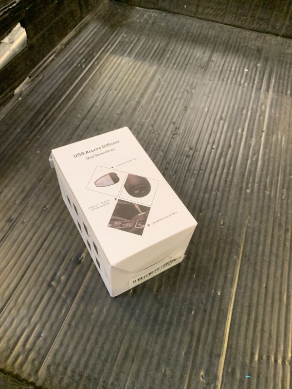 Photo 1 of SOICARE Car Diffuser for Essential Oils, Small Portable Car Essential Oil Diffuser with Built-in USB Cable, Mini Aromatherapy Air Scent Humidifier Diffuser for Travel/Office/Home (Elegant Black)