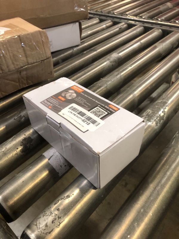 Photo 1 of BESTTEN Keyed Entry Door Knob with Lock, Interior and Exterior Door Lock, Standard Ball, Satin Nickel