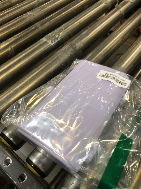 Photo 1 of Claire's Exclusive - Caboodles Take it Tote Makeup Travel Case with Large Built-In Mirror, Mint Auto-Open Tray, Snap-Tight Lid, Ideal for Quick Touch Ups On The Go Purple, 8" x 2" x 5"