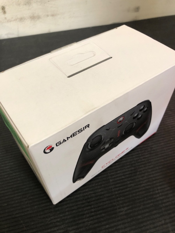 Photo 1 of GameSir Cyclone 2 Pro Wireless Controller for Switch, Windows PC, Steam, Android, iOS, PC Game Controller with Mag-Res™ TMR Sticks, Hall Effect Triggers, RGB Lightning, 6-Axis Gyro, Turbo without Charging Dock(Black)