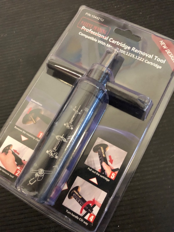 Photo 1 of 104421U Cartridge Puller for Moen Tub/Shower Posi-Temp Pressure Balanced Shower Cartridges 1200, 1222 & 1225 Series, Replacement for 104421 Moen Cartridge Removal Tool