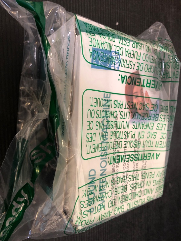 Photo 1 of Big Red Rooster Sound Machine - 6 Sleep Sounds - Portable White Noise Machine for Office Privacy & Adult Sleeping - Compact Travel or Home - Dual Power Options - Black