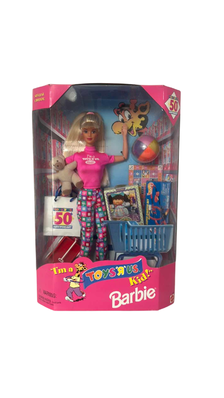 Photo 1 of TOYS R US 50TH ANNIVERSARY BARBIE SPECIAL EDITION 9” X 3” X 13.5” 