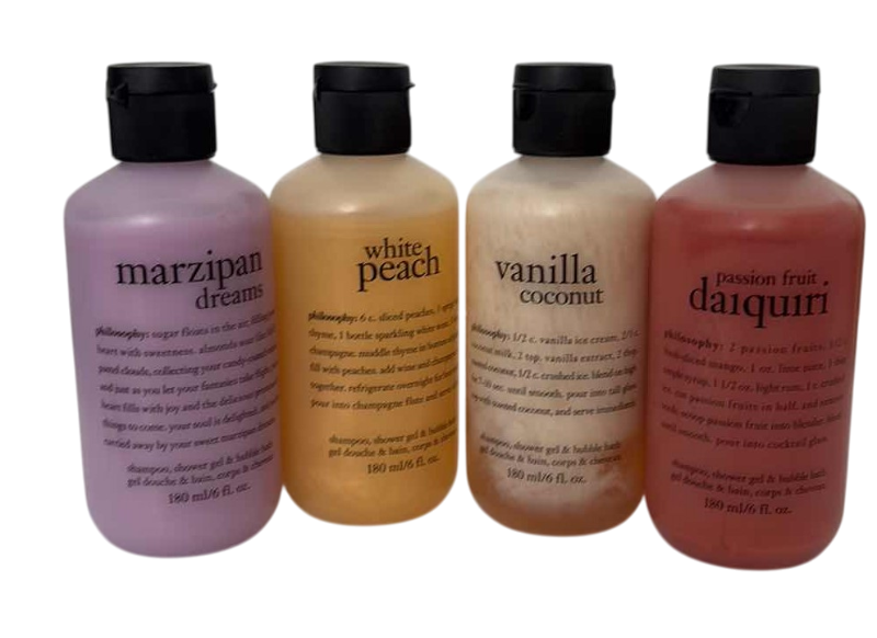 Photo 1 of PHILOSOPHY 6 OZ. SHOWER GEL SET OF FOUR