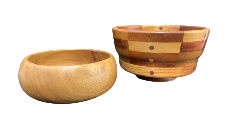 Photo 1 of WOOD SERVING BOWLS