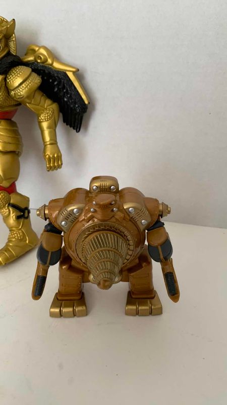 Photo 1 of VINTAGE MIGHTY MORPHIN POWER RANGERS VILLAINS GOLDAR AND ZEO DRILL MASTER