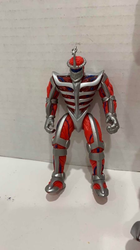 Photo 1 of 2-VINTAGE MIGHTY MORPHIN POWER RANGERS VILLAINS LORD ZEDD FIGURES