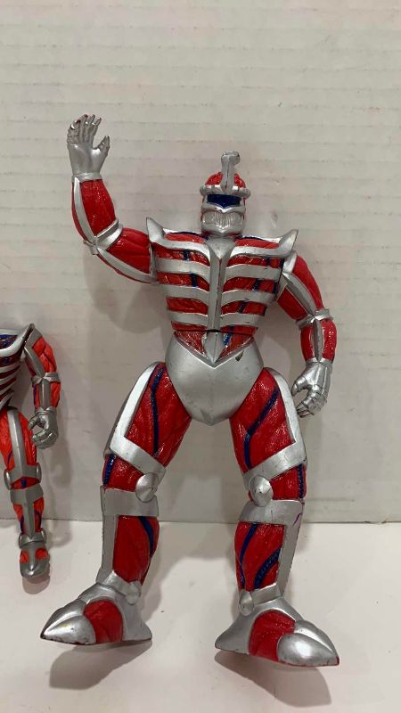 Photo 1 of 2-VINTAGE MIGHTY MORPHIN POWER RANGERS VILLAINS LORD ZEDD FIGURES