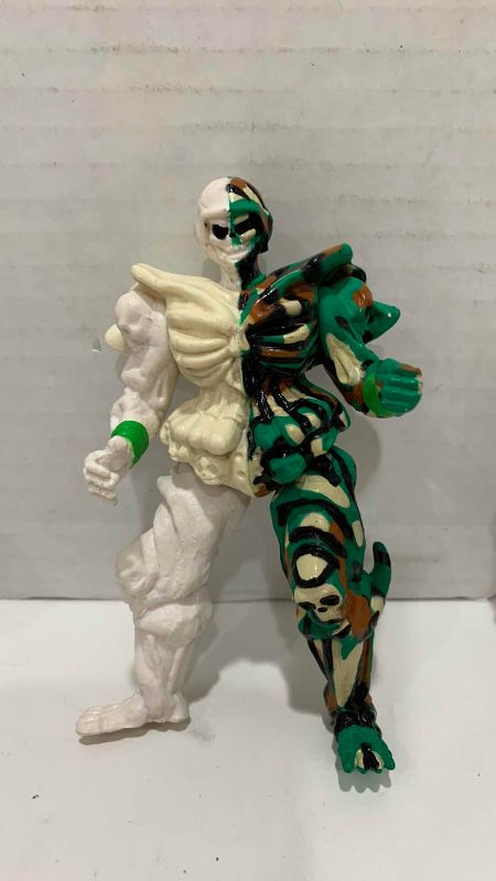 Photo 1 of 4-VINTAGE MIGHTY MORPHIN POWER RANGERS VILLAINS: ALPHA 5, RITO REVOLTO, VAMPIRUS, AND SLOTSKY GOLD RUSH FIGURES