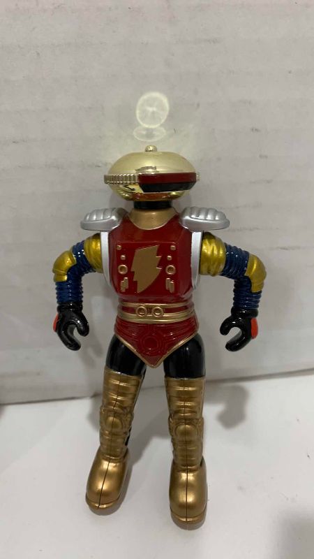 Photo 1 of 4-VINTAGE MIGHTY MORPHIN POWER RANGERS VILLAINS: ALPHA 5, RITO REVOLTO, VAMPIRUS, AND SLOTSKY GOLD RUSH FIGURES