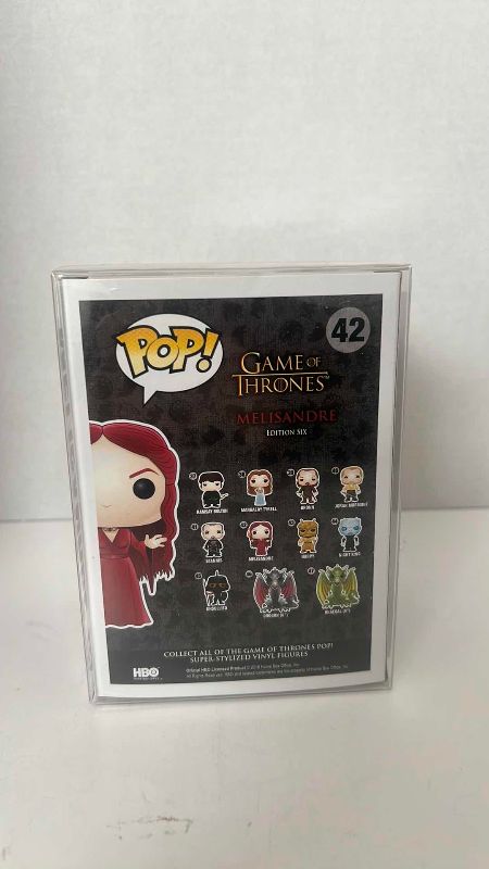 Photo 1 of FUNKO POP MELISANDRE GAME OF THRONES #42 
