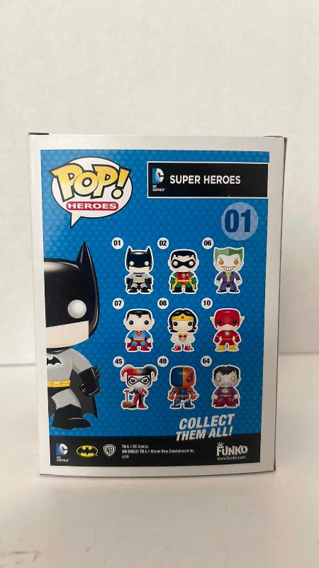 Photo 1 of FUNKO POP BATMAN DC COMICS SUPER HEROES #01