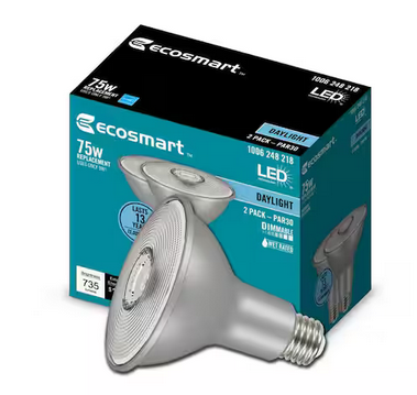 Photo 1 of 3-ECOSMART 75 WATT LED BULB BOXES OF 2