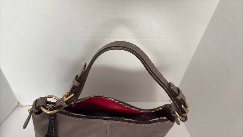 Photo 1 of DOONEY AND BOURKE SOPHIE HOBO HANDBAG 13”X13”