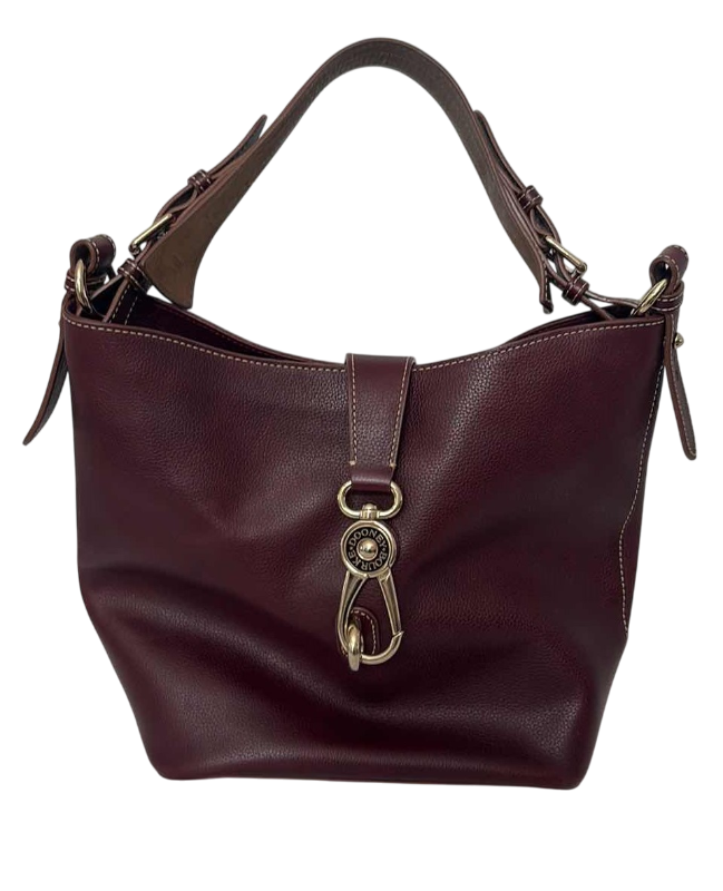 Photo 1 of DOONEY & BOURKE LUCCA HOBO BORDEAUX 10”X 16”