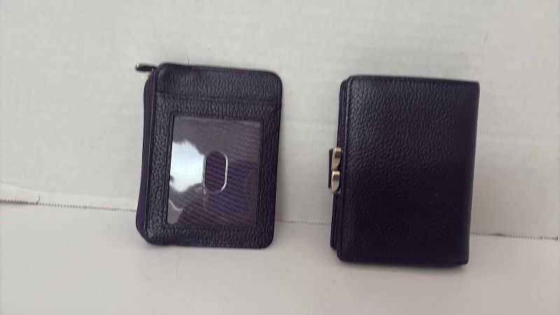 Photo 1 of IDENTITY STRONGHOLD RFID WALLET PURPLE 4”X4”