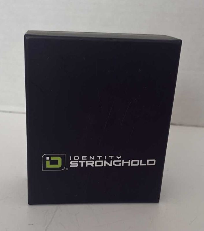 Photo 1 of IDENTITY STRONGHOLD RFID WALLET PURPLE 4”X4”