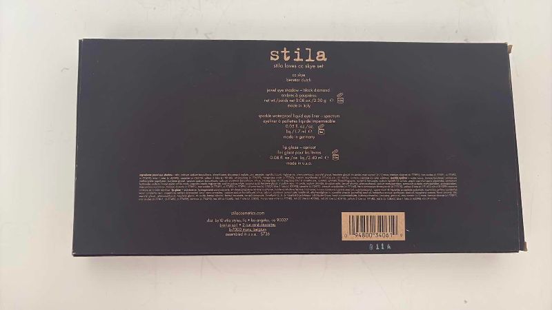 Photo 1 of STILA CC SKYE CLUTCH MAKEUP INCLUDED EYESHADOW , LIQUID EYE LINER , LIP GLAZE