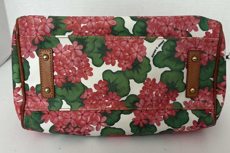 Photo 1 of DOONEY & BOURKE HYDRANGEA SATCHEL 10” X 12”